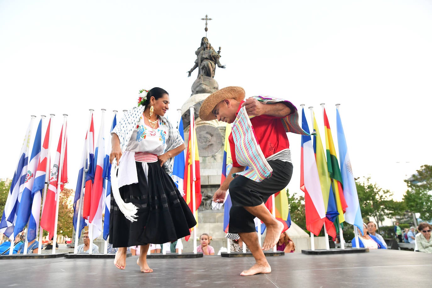 Las imágenes de las celebraciones del día de la Hispanidad