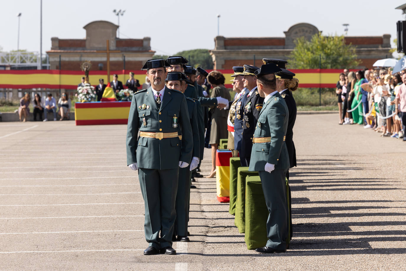 La celebración institucional del Día del Pilar en Valladolid