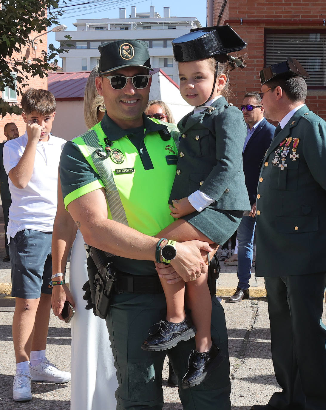 Fiesta de la Guardia Civil en Palencia