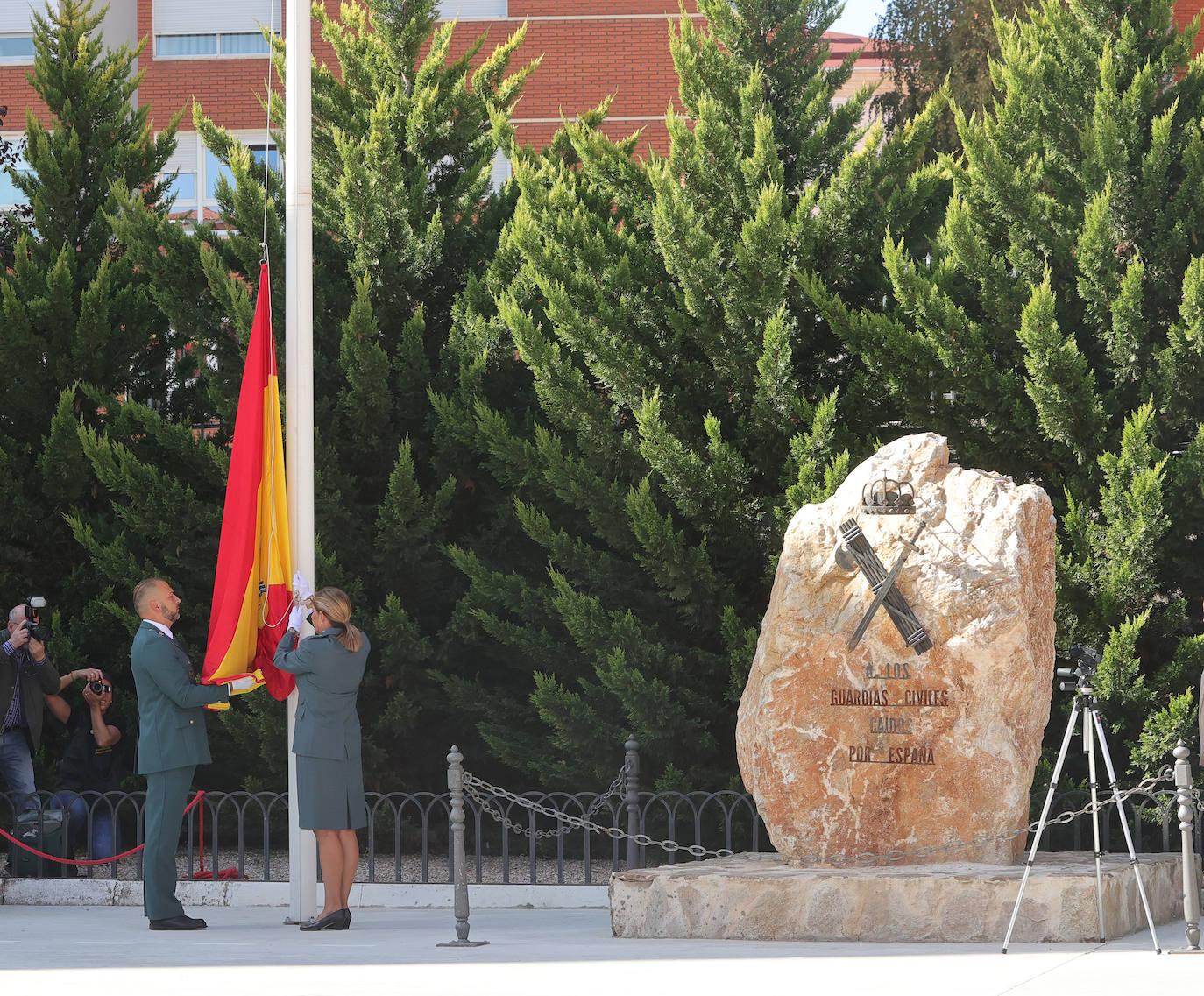 Fiesta de la Guardia Civil en Palencia