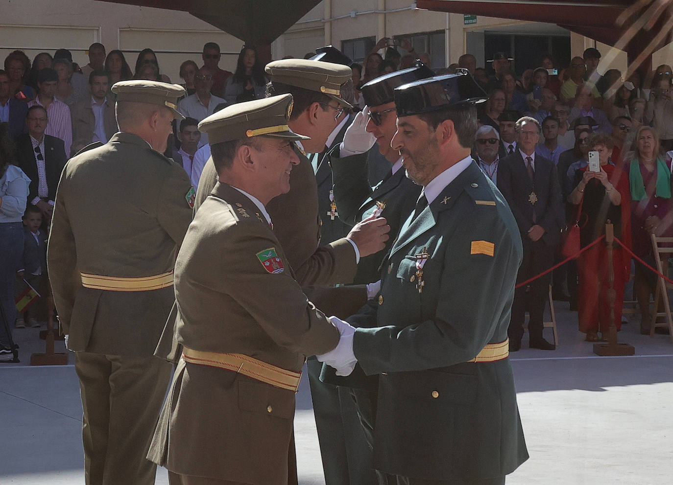 Fiesta de la Guardia Civil en Palencia