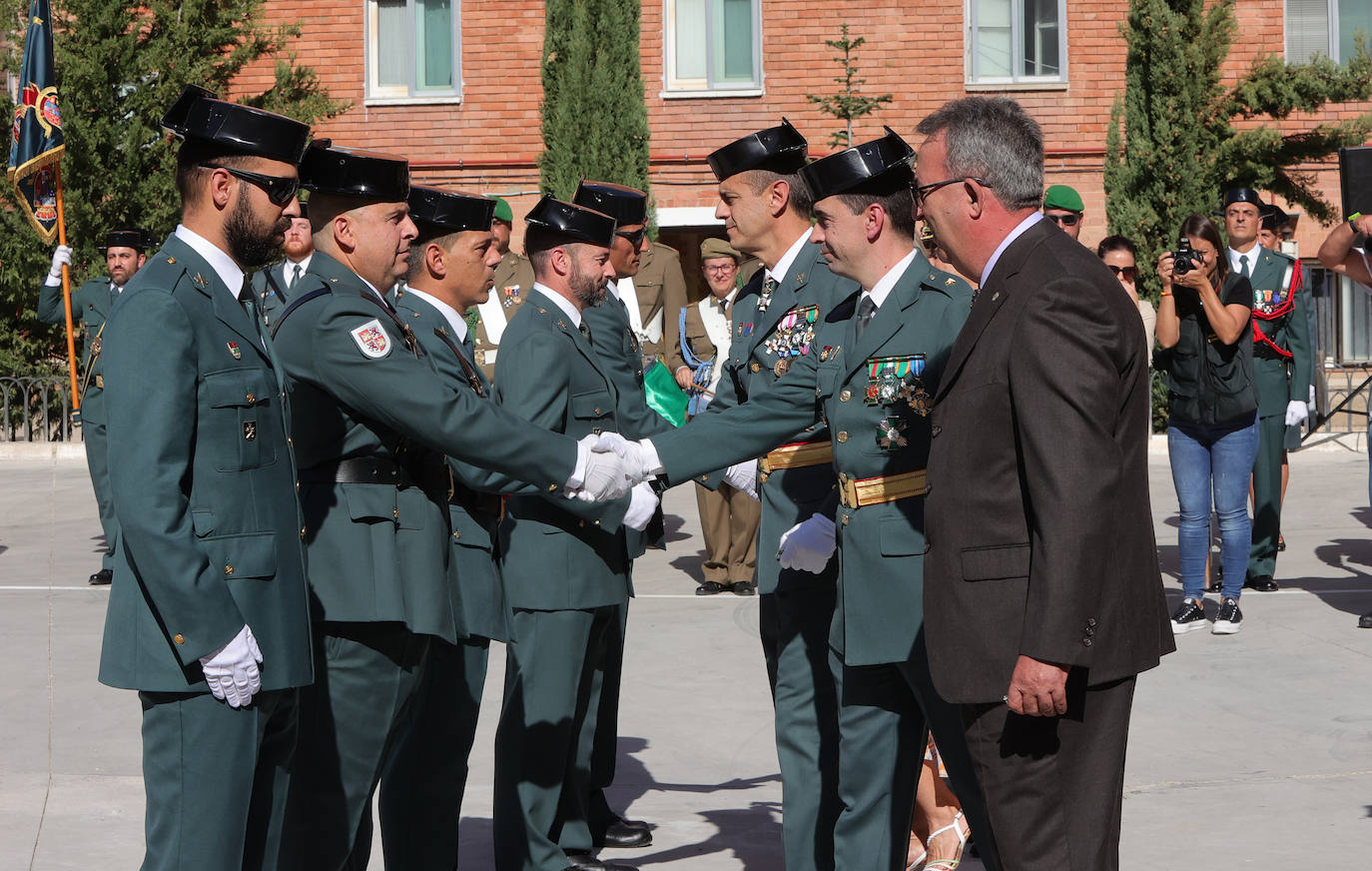 Fiesta de la Guardia Civil en Palencia