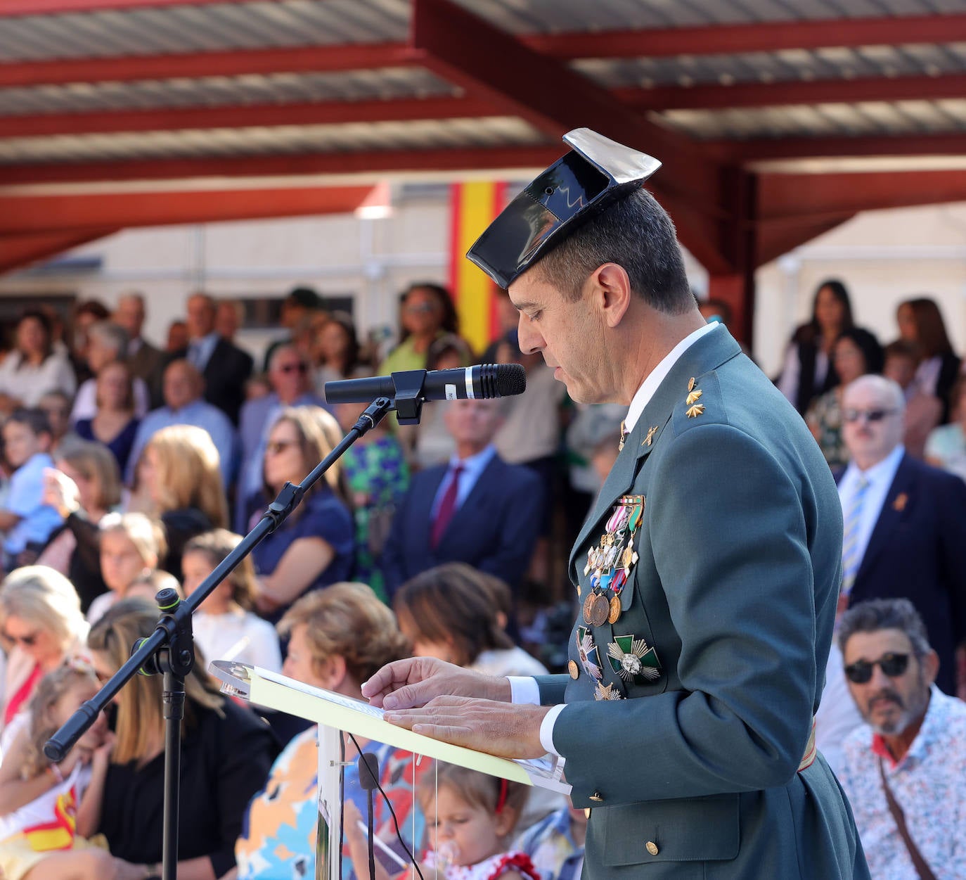 Fiesta de la Guardia Civil en Palencia