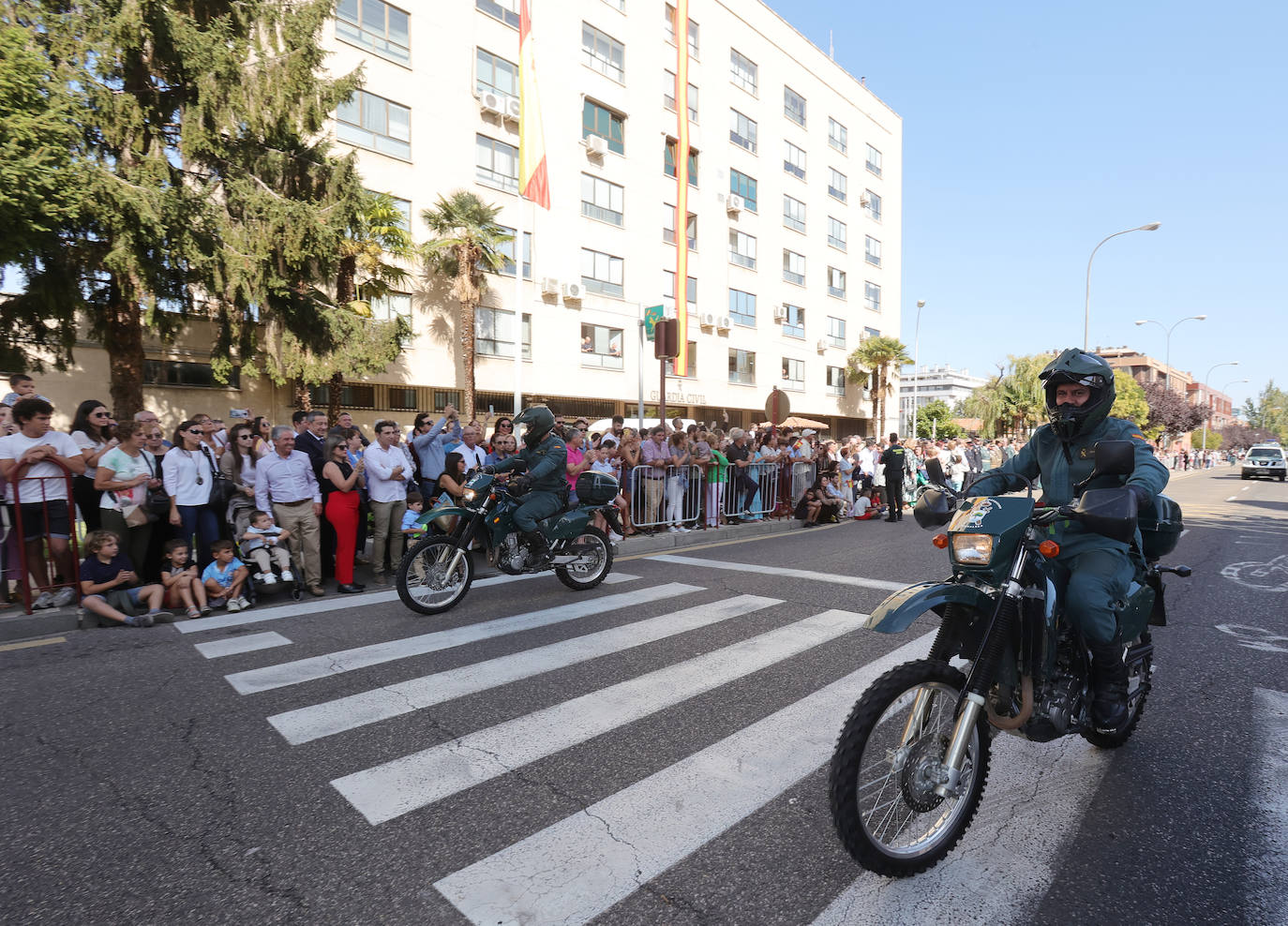 Fiesta de la Guardia Civil en Palencia