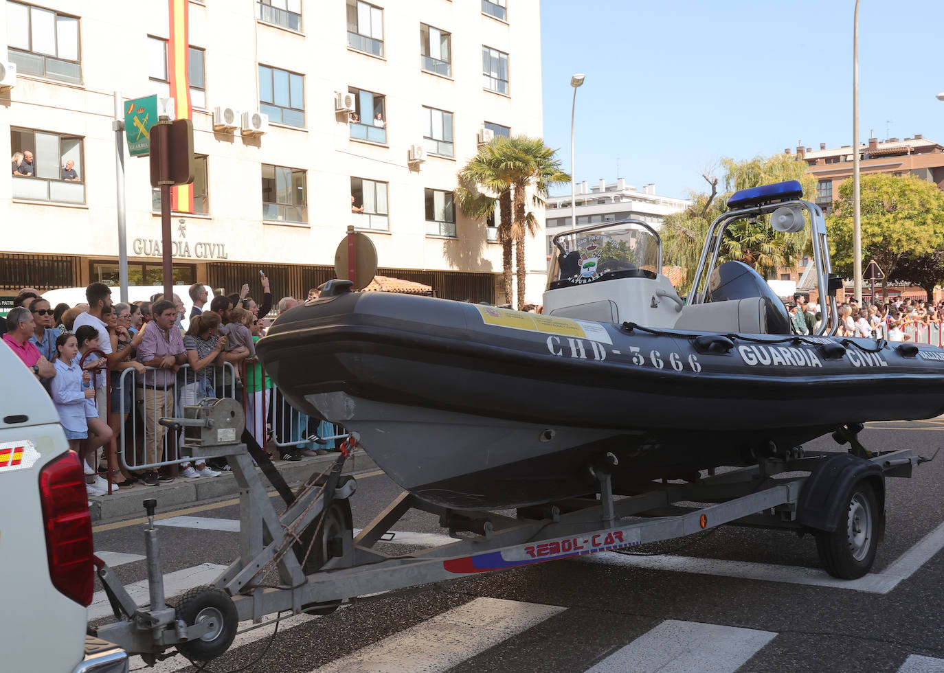 Fiesta de la Guardia Civil en Palencia