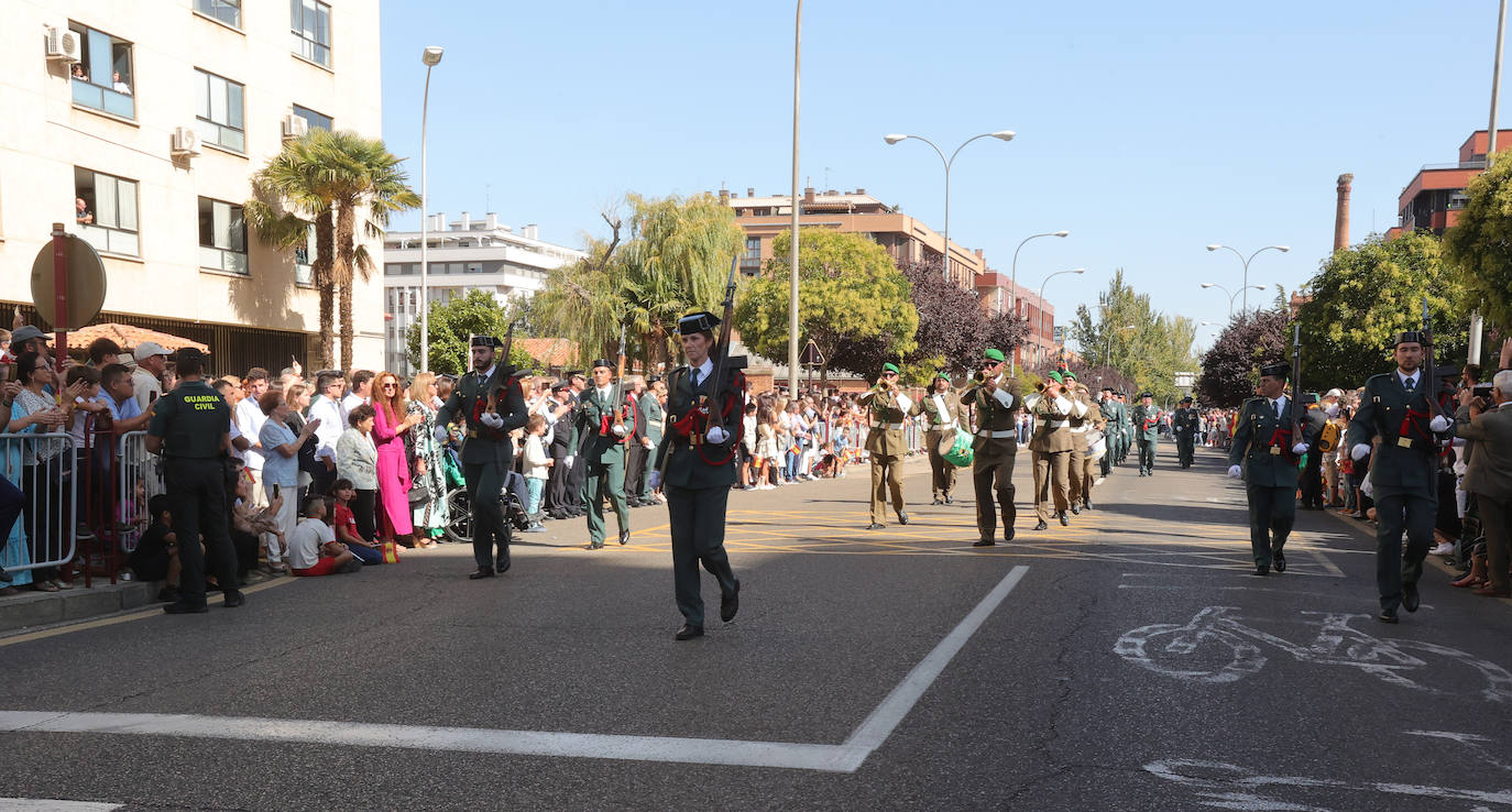 Fiesta de la Guardia Civil en Palencia