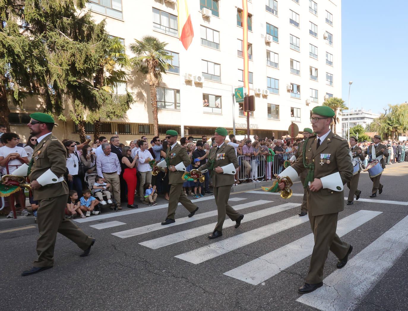 Fiesta de la Guardia Civil en Palencia