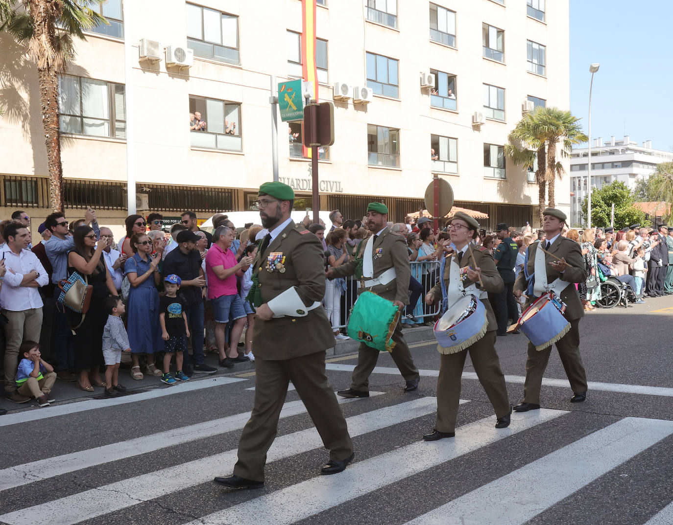 Fiesta de la Guardia Civil en Palencia