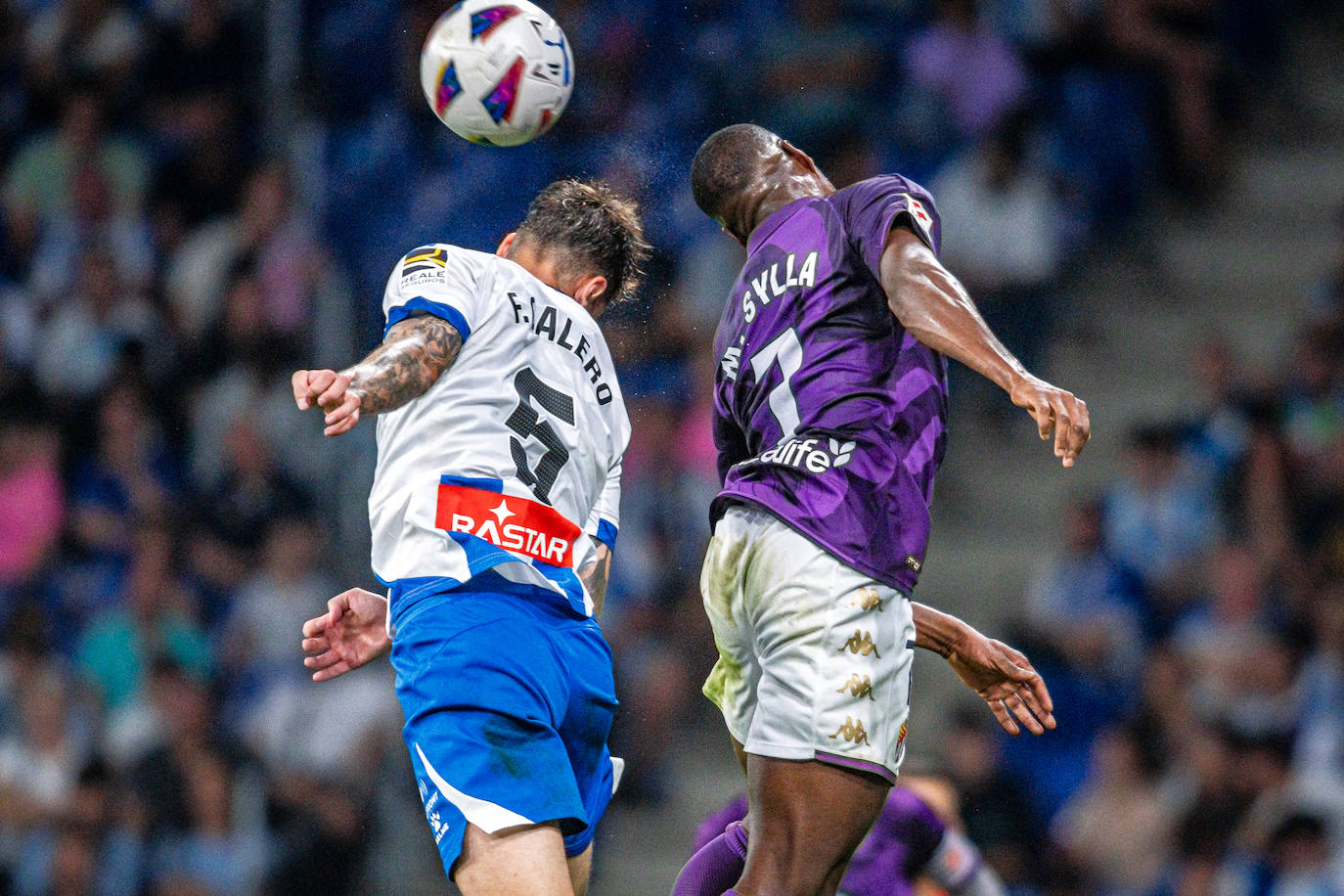 La derrota del Real Valladolid ante el Espanyol, en imágenes