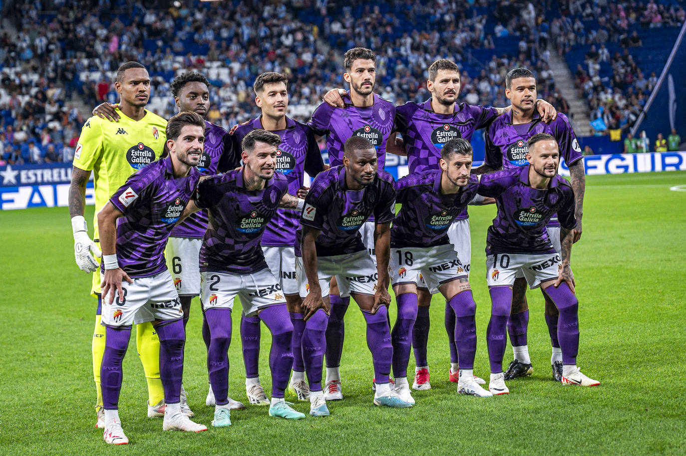 La derrota del Real Valladolid ante el Espanyol, en imágenes