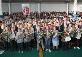 Celebración de la Mujer Rural en el acto promovido por la Diputación en 2022.