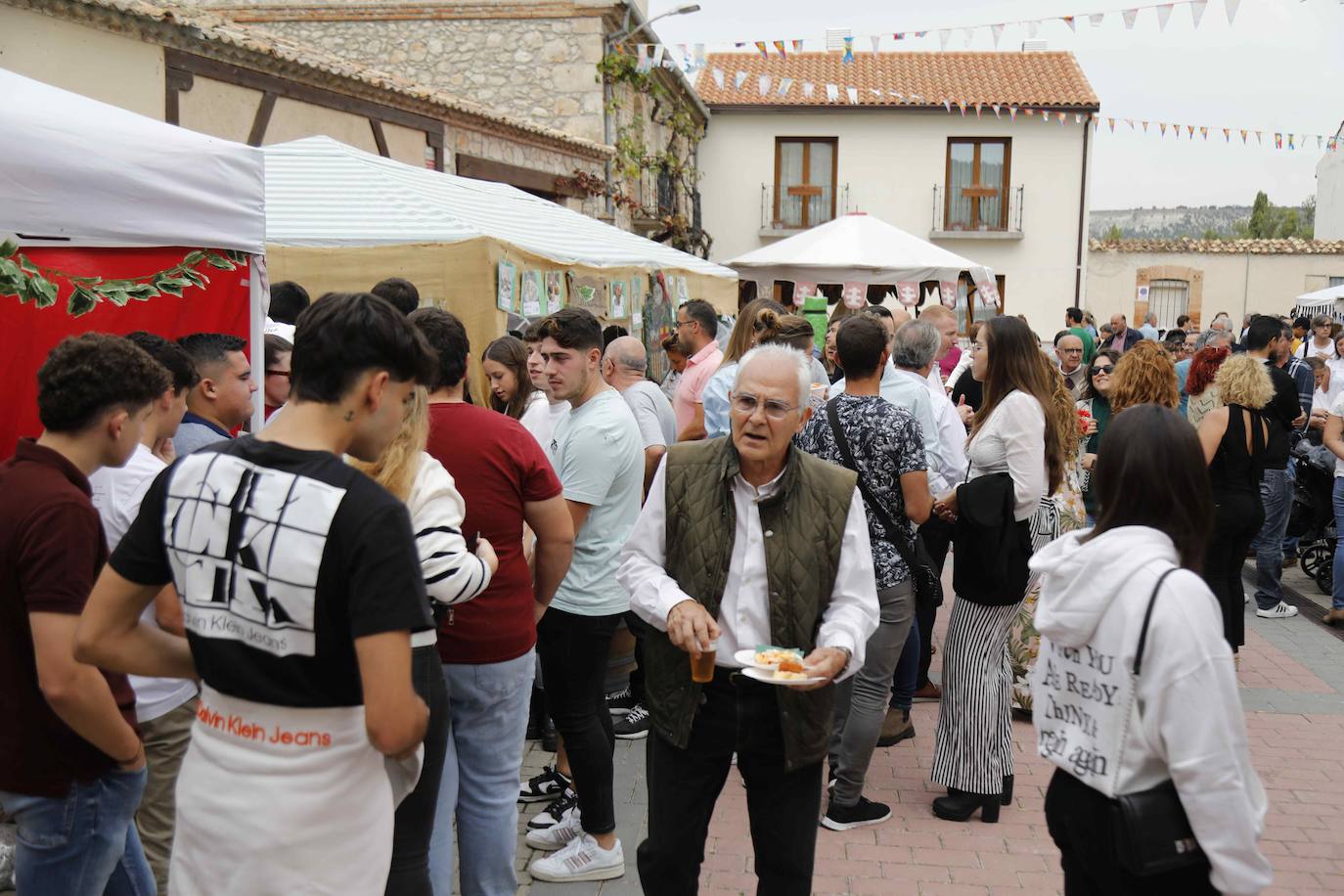 El mercado medieval de Quintanilla de Onésimo, en imágenes