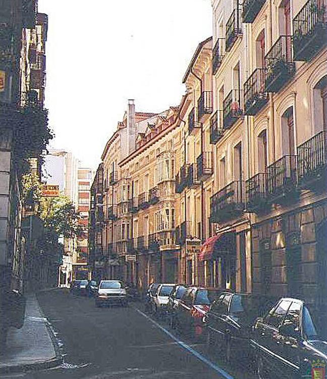 La calle Núñez de Arce, en una imagen del año 2000.