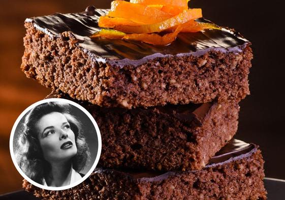 La famosa receta del brownie de chocolate de Katharine Hepburn