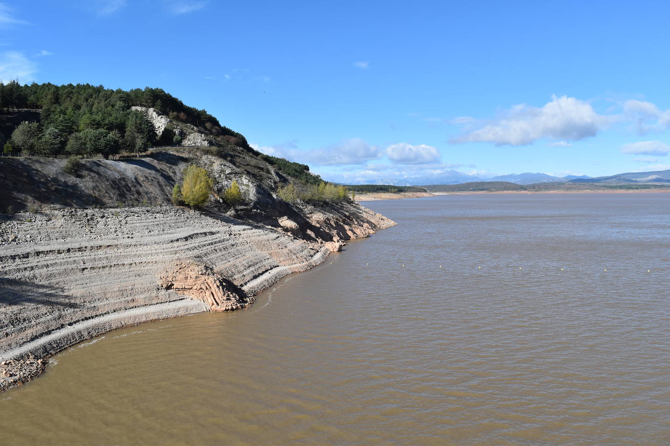 El embalse de Aguilar quiere recuperarse de la sequía