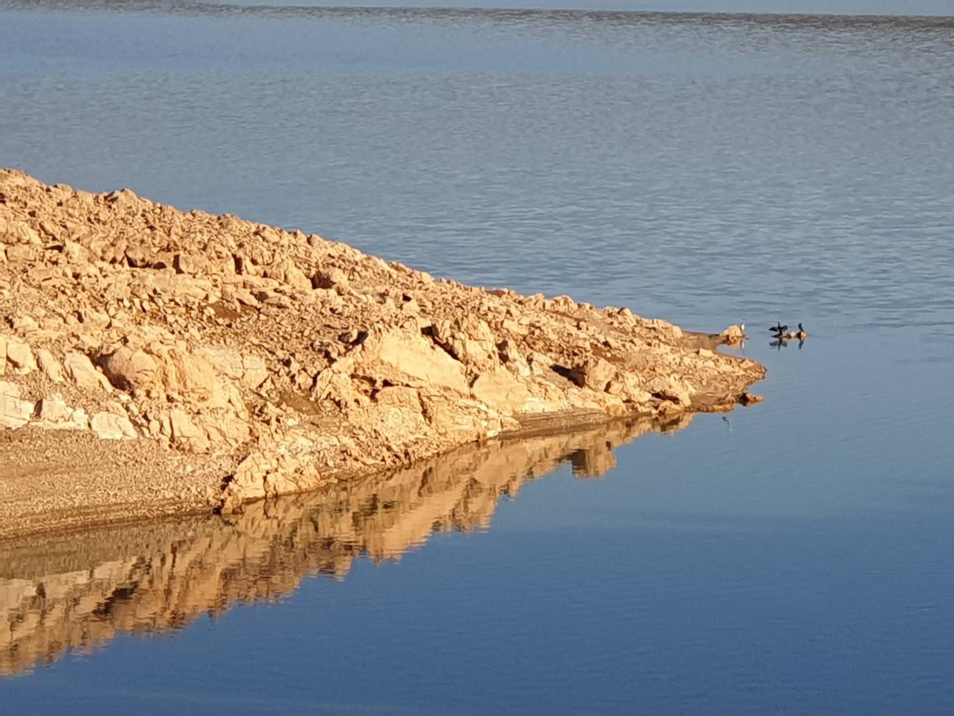 El embalse de Aguilar quiere recuperarse de la sequía