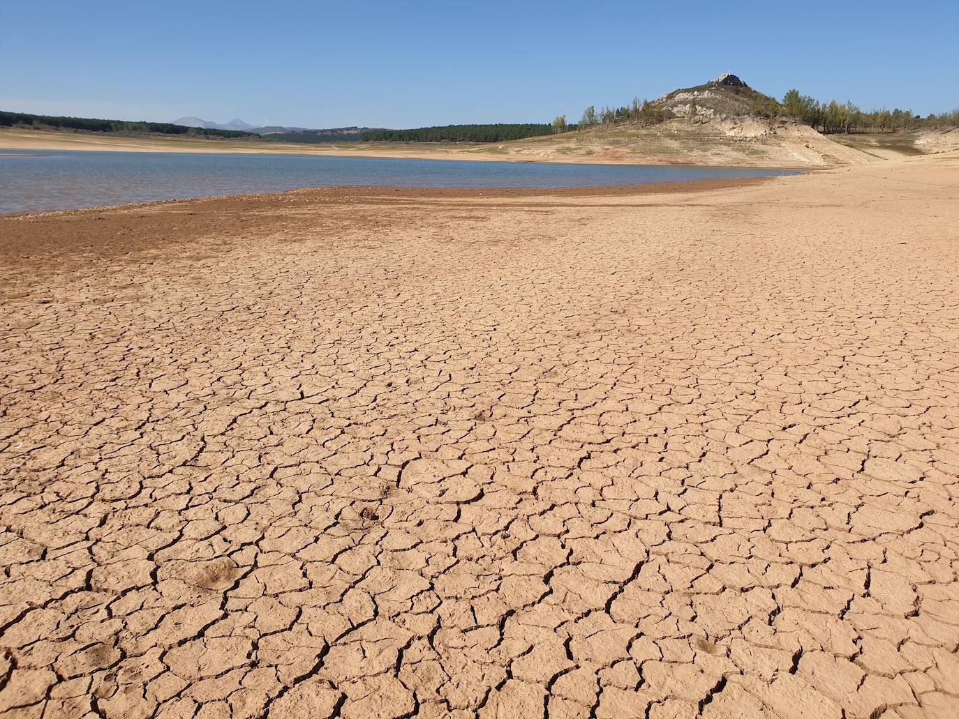 El embalse de Aguilar quiere recuperarse de la sequía