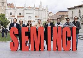 El equipo de 'La contadora de películas'.