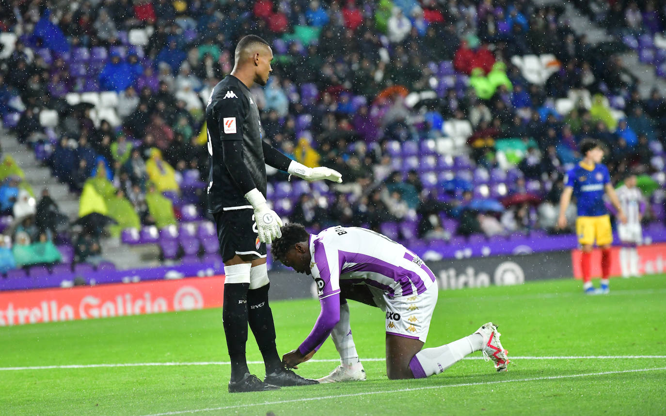 La victoria del Real Valladolid frente al Andorra, en imágenes