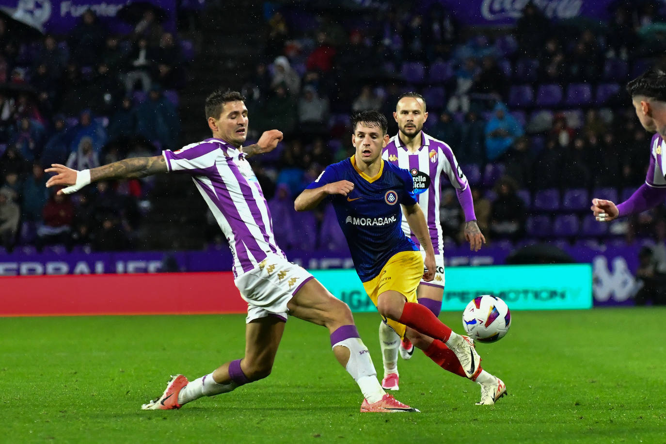 La victoria del Real Valladolid frente al Andorra, en imágenes