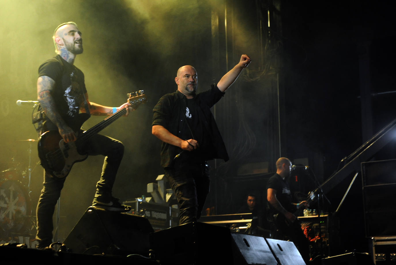 &#039;Kaos urbano&#039; en el Pucelarock