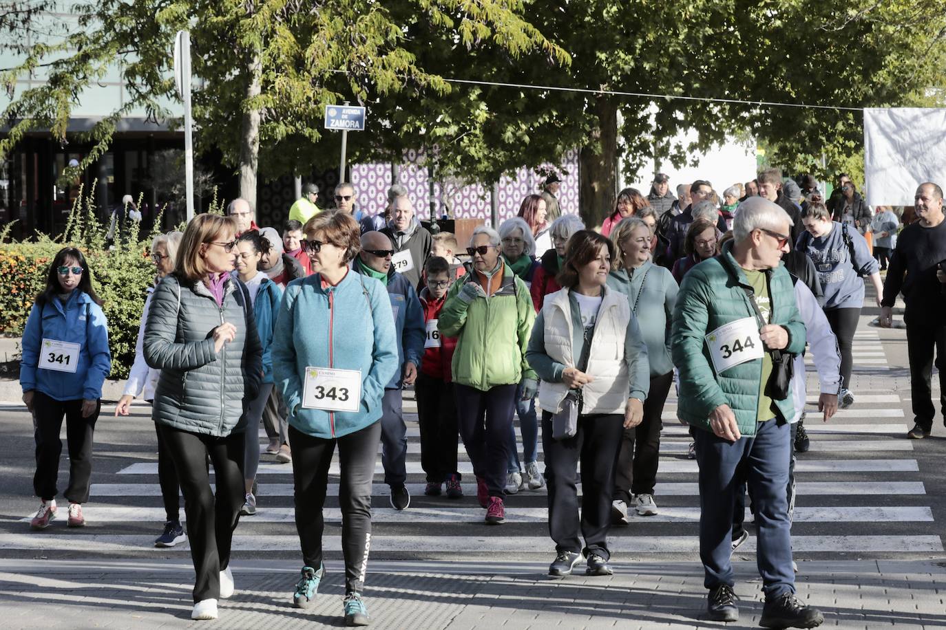 Marcha por el daño cerebral en Valladolid