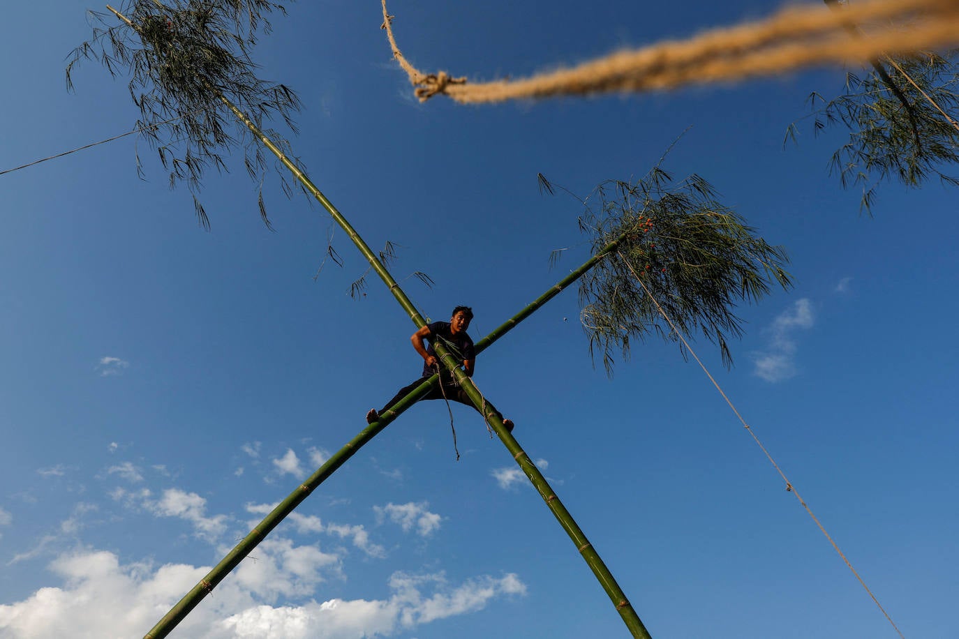 Nepal celebra el festival Dashain