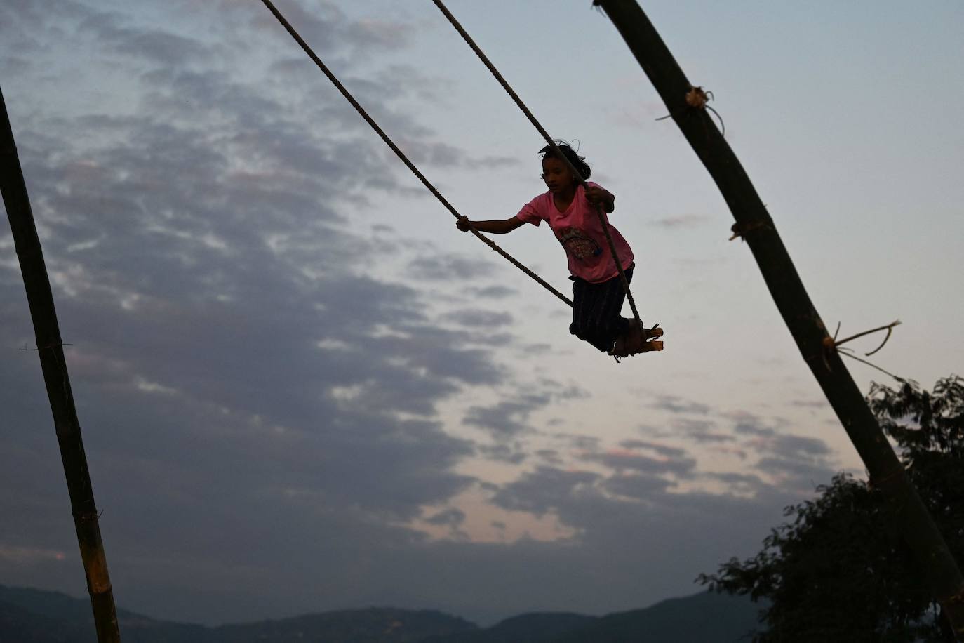 Nepal celebra el festival Dashain