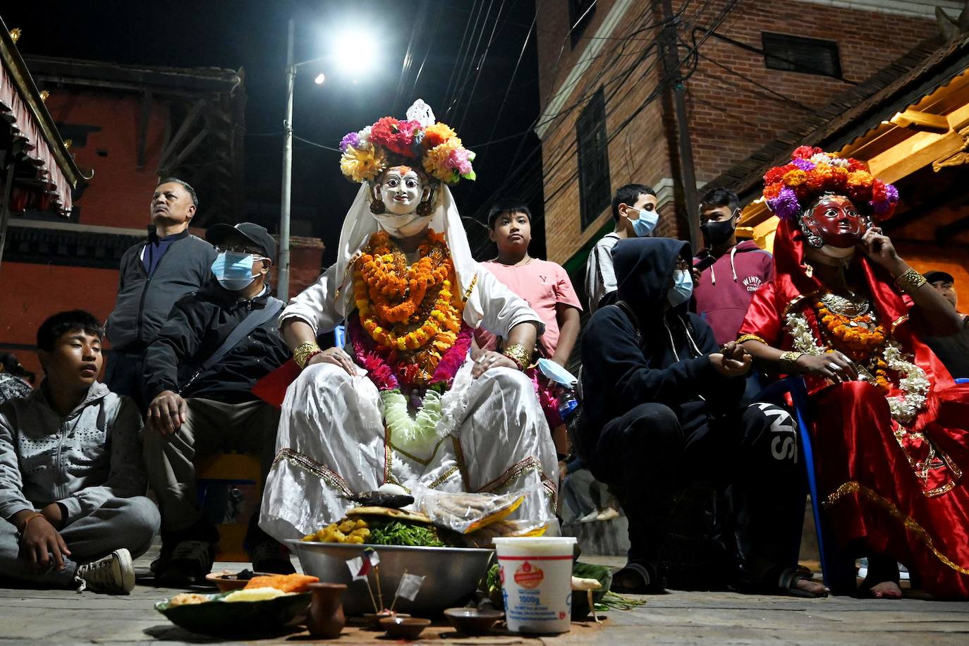 Nepal celebra el festival Dashain