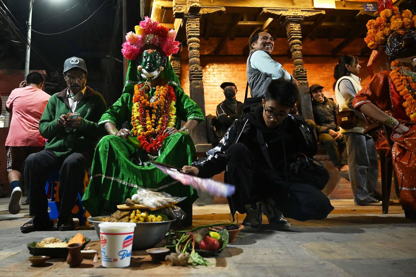 Nepal celebra el festival Dashain