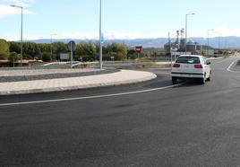 Rotonda donde tuvo lugar el suceso.
