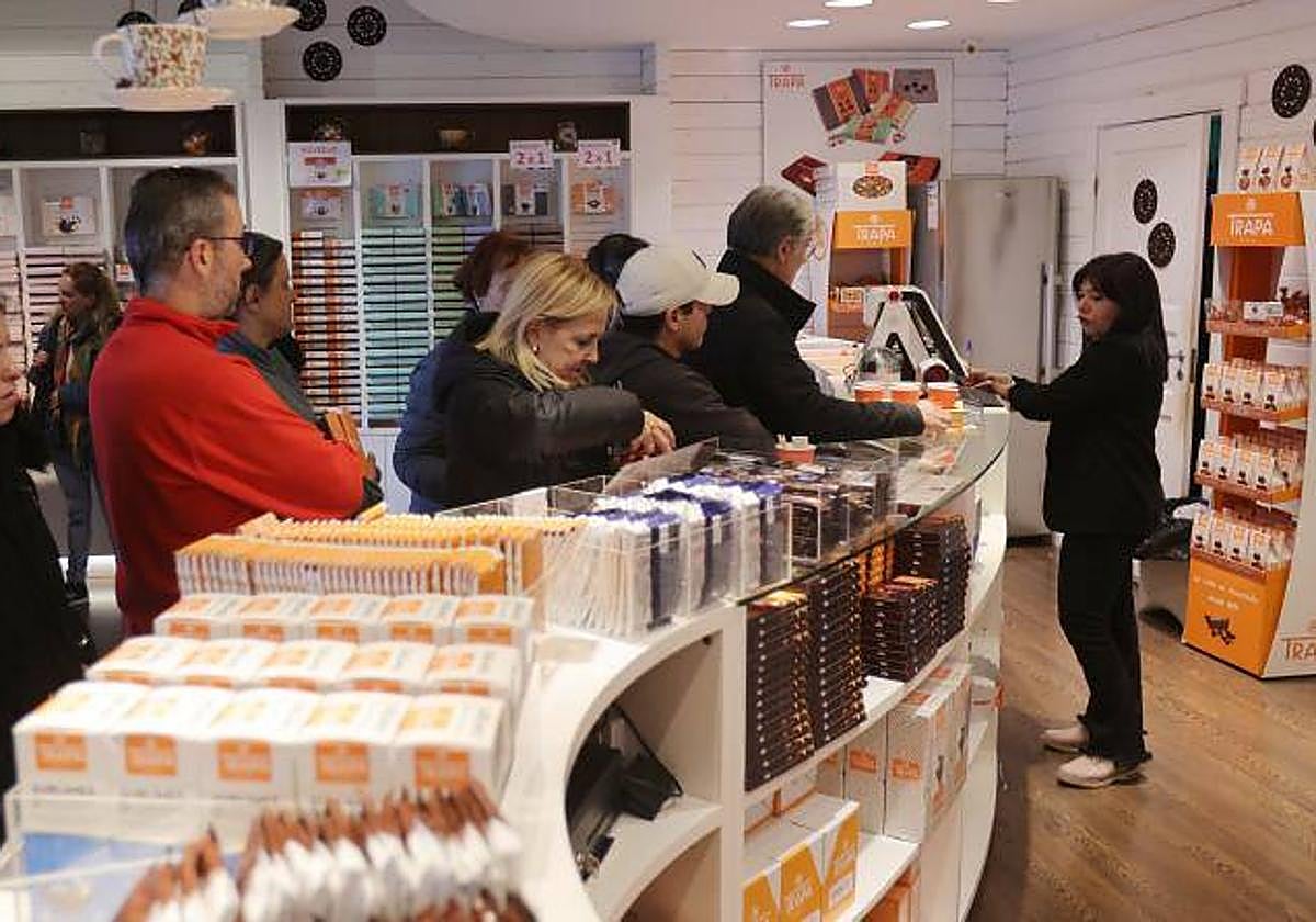 Tienda de la fábrica de Trapa.