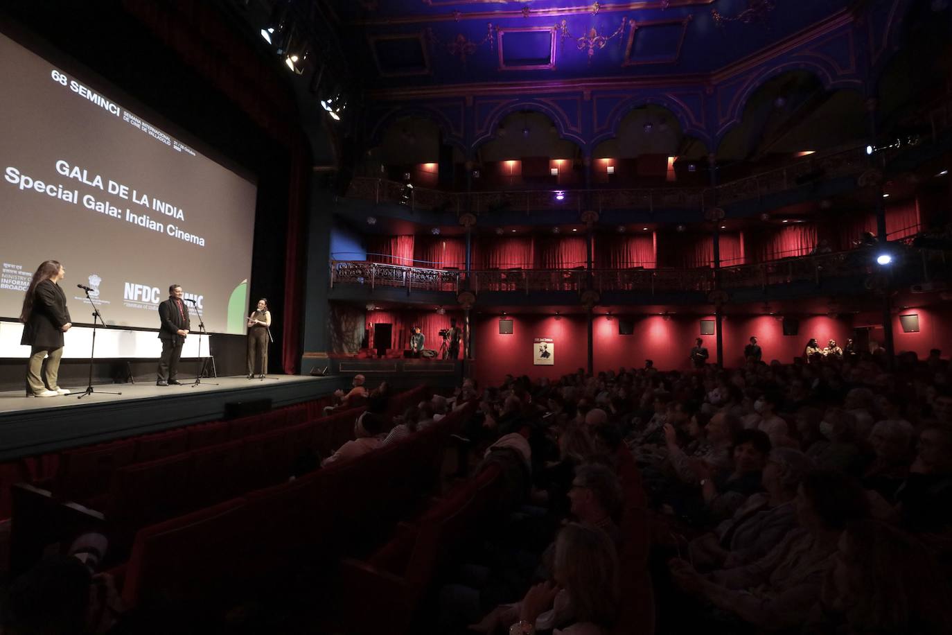 Las imágenes de la Gala del Cine de India en la Seminci