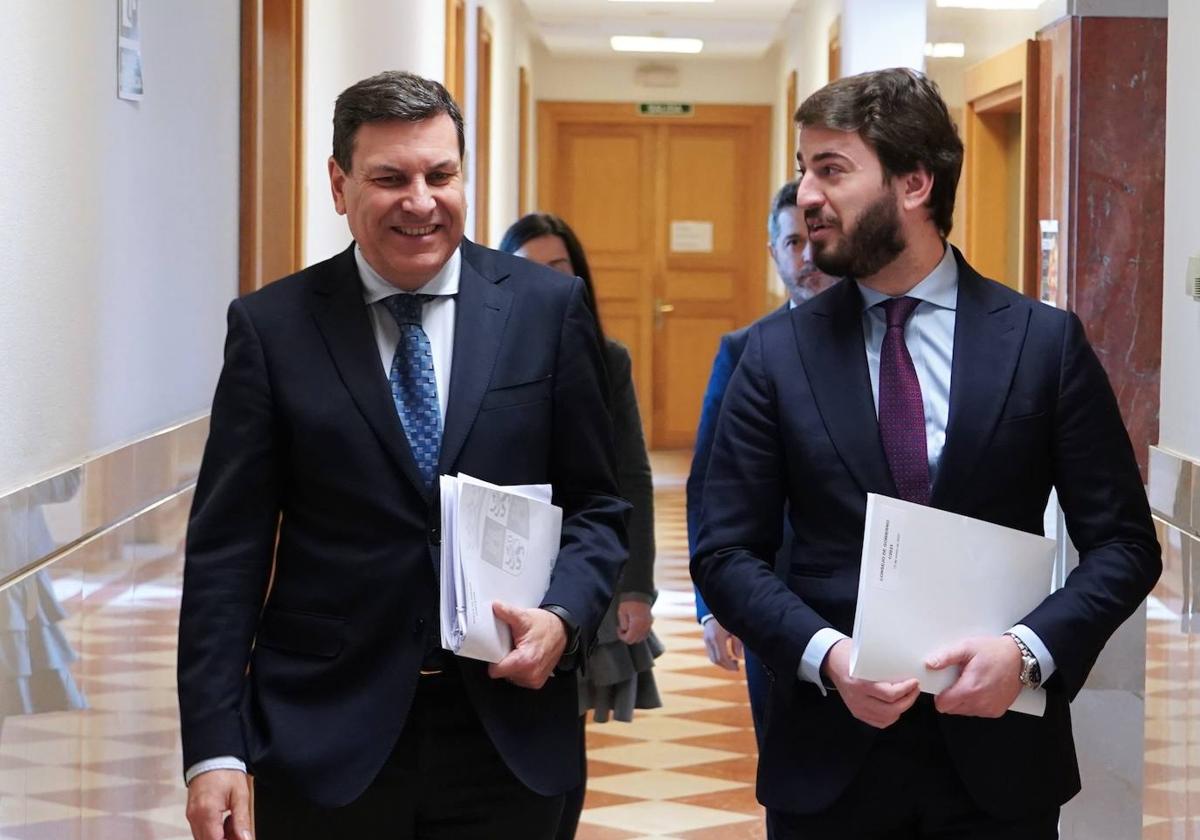 Carlos Fernández Carriedo y Juan García Gallardo, en una imagen de archivo.