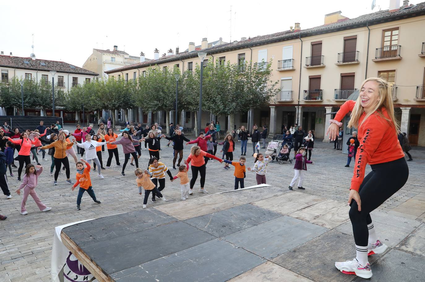 Zumba para visibilizar el TDAH en Palencia