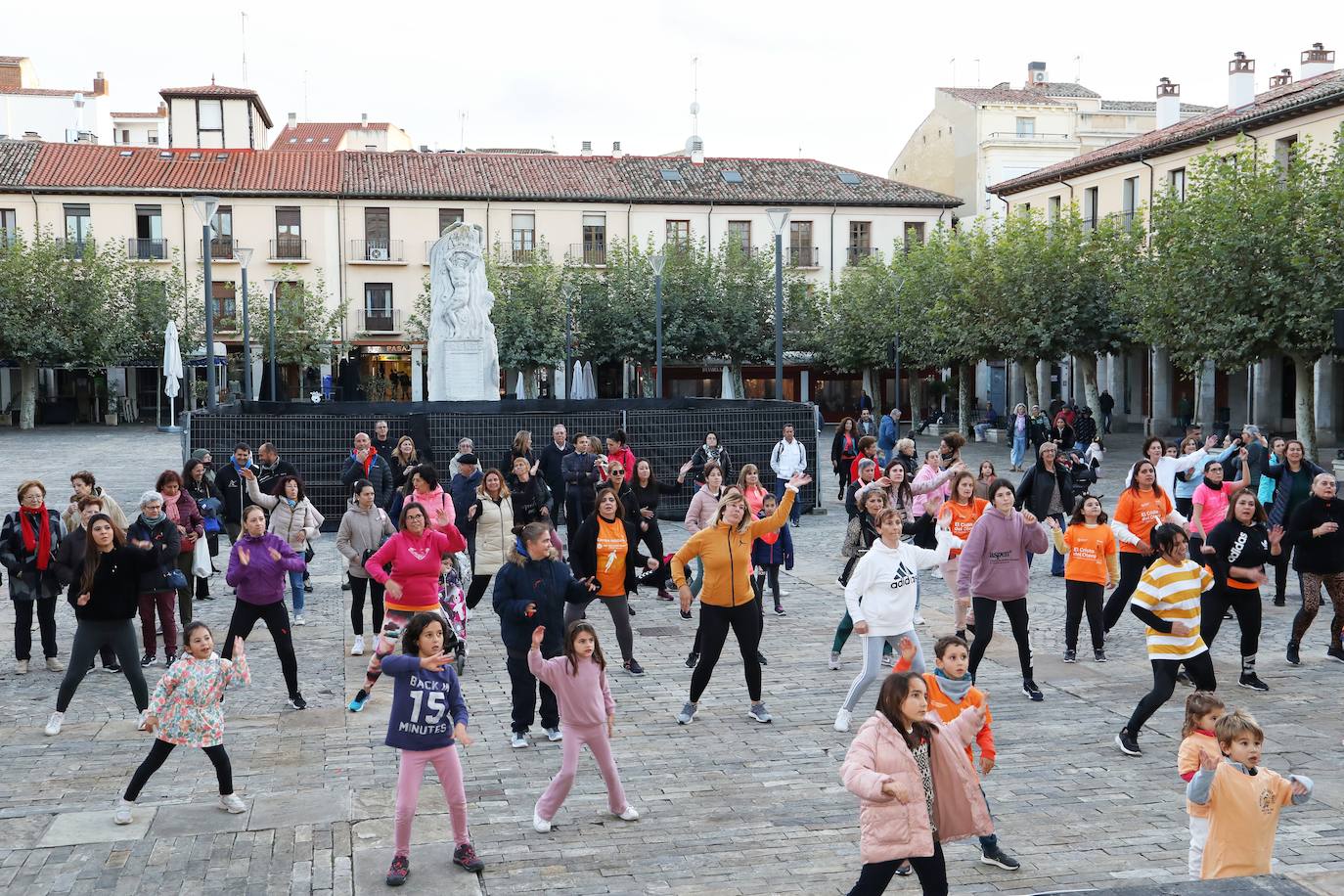 Zumba para visibilizar el TDAH en Palencia