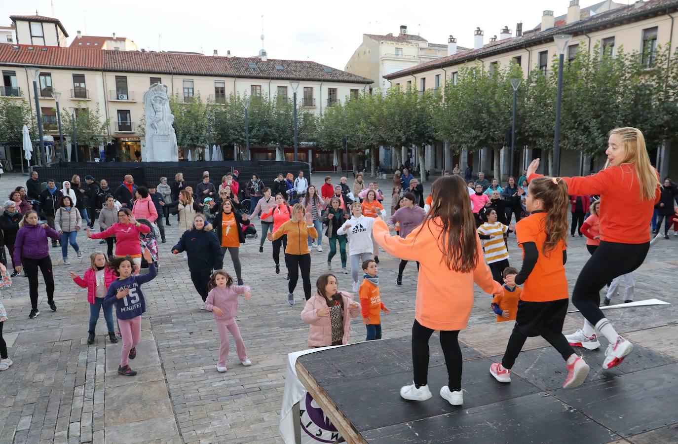 Zumba para visibilizar el TDAH en Palencia