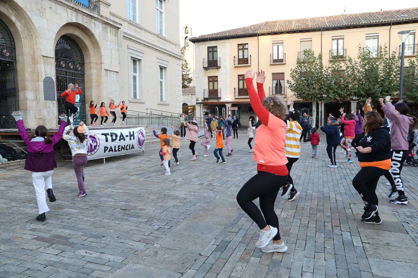 Zumba para visibilizar el TDAH en Palencia