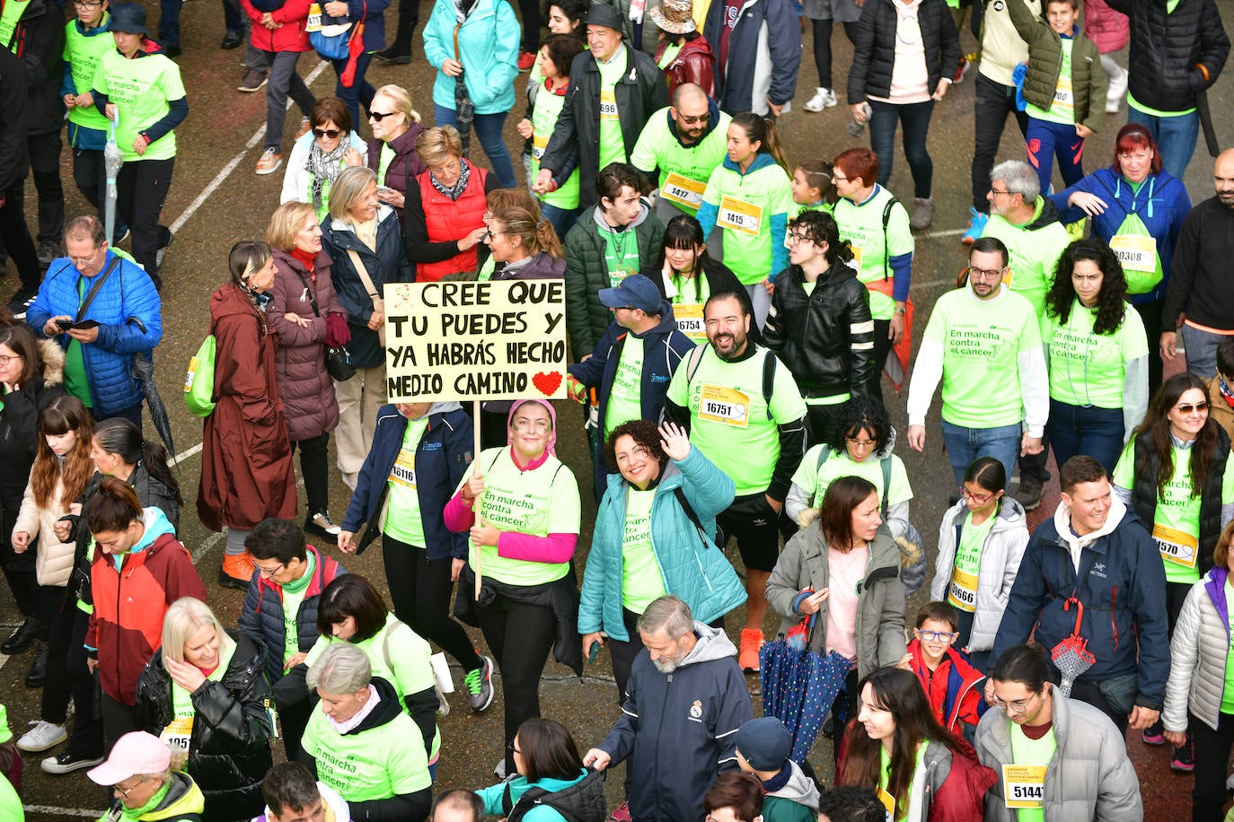 En imágenes, la XII Marcha contra el Cáncer de Valladolid (2/5)