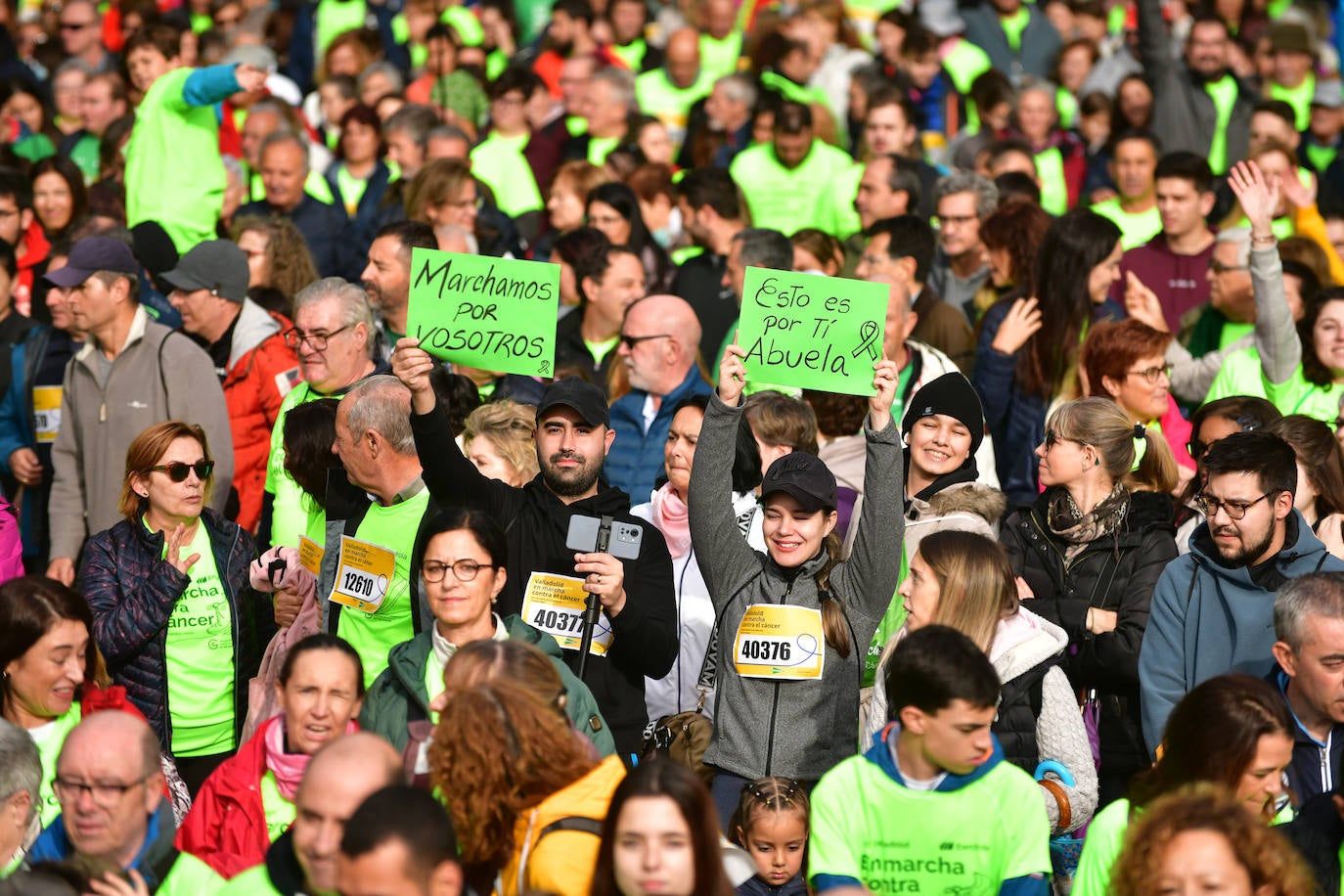 En imágenes, la XII Marcha contra el Cáncer de Valladolid (2/5)