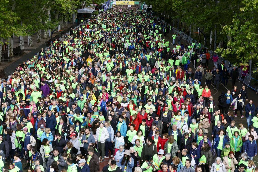 En imágenes, la XII Marcha contra el Cáncer de Valladolid (1/5)