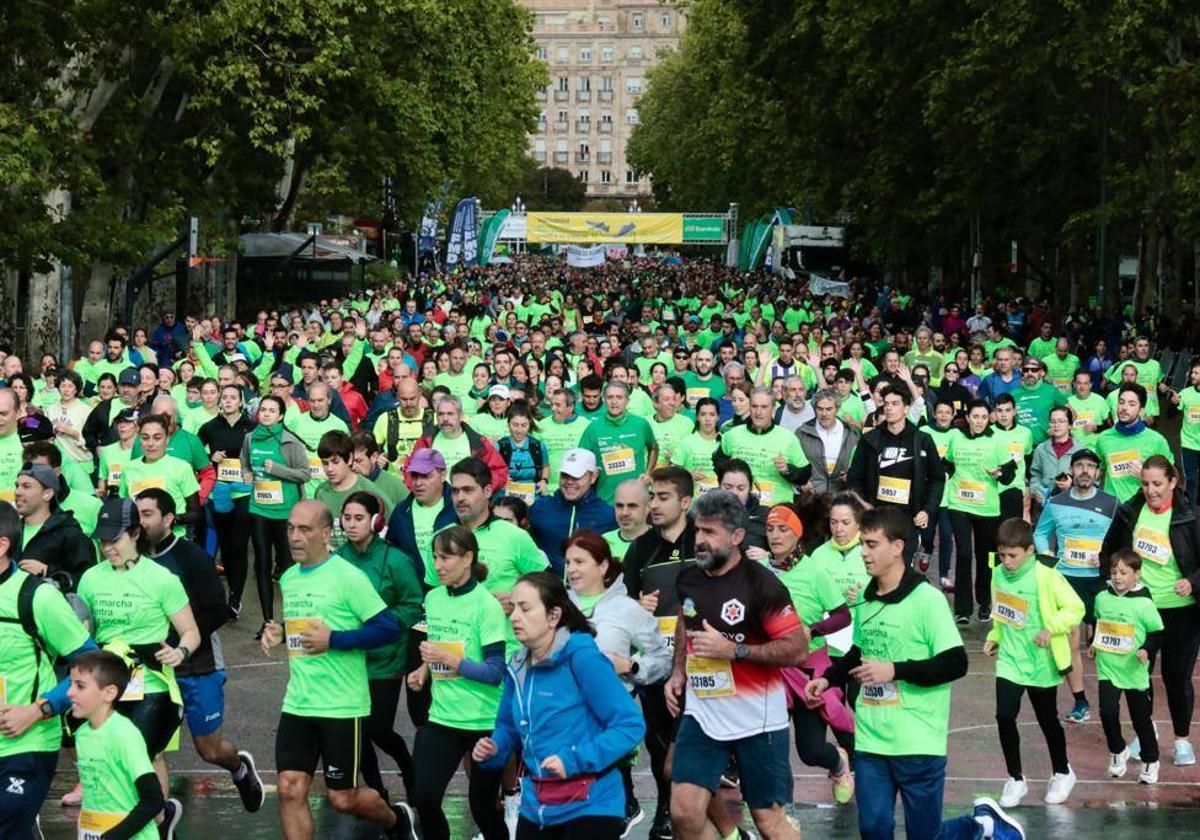 En imágenes, la XII Marcha contra el Cáncer de Valladolid (1/5)