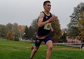 Adrián Parras, en pleno esfuerzo.