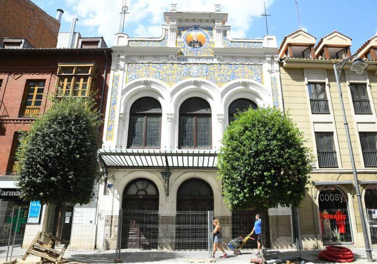 Imagen de archivo del teatro Lope de Vega de Valladolid.