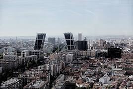 Vista panorámica de Madrid