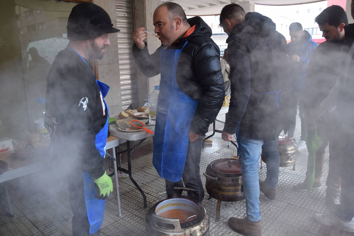 Amantes de la cocina ferroviaria se dan cita en Guardo