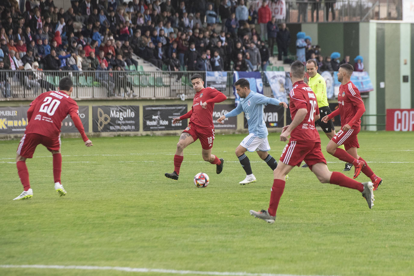 El Turégano - Celta de Copa del Rey, en imágenes