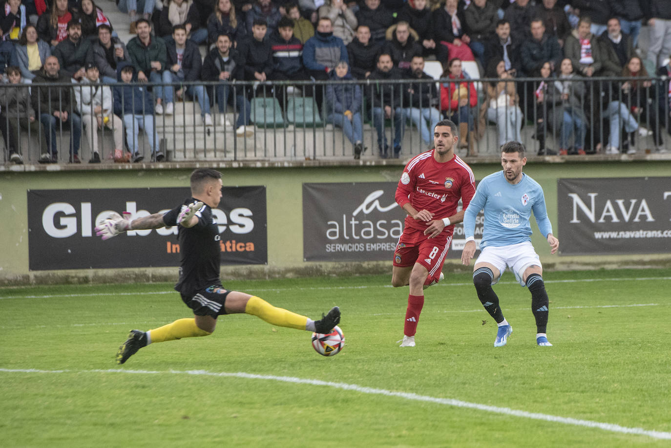 El Turégano - Celta de Copa del Rey, en imágenes