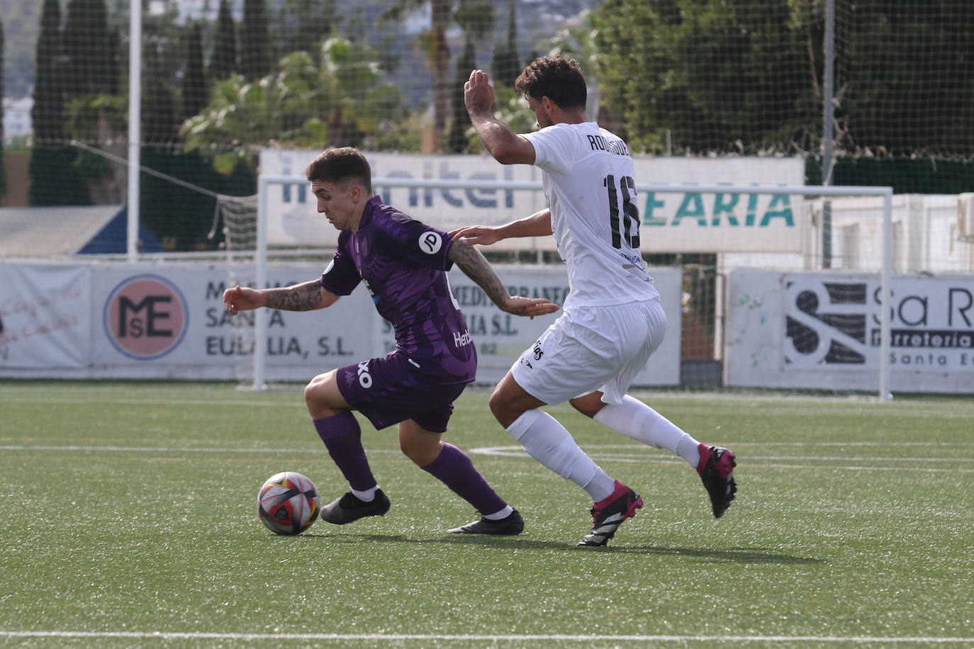 El partido entre el Real Valladolid y la Peña Deportiva, en imágenes