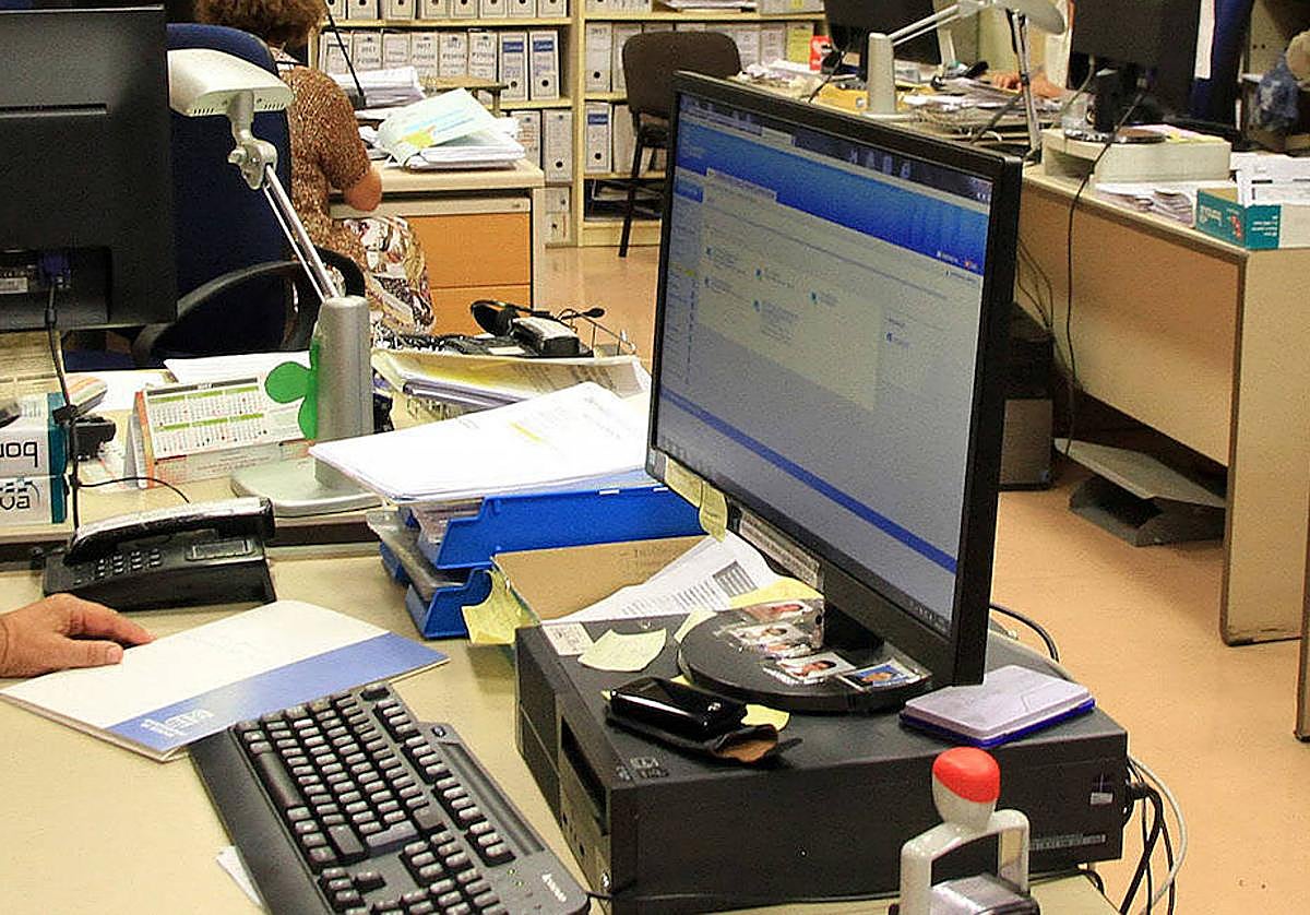 Oficinas municipales de un ayuntamiento.